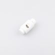 One-hole toggle stopper / white 101