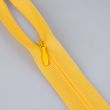 Closed end invisible zip 22 cm /yellow 111