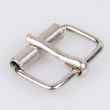 Buckle with roller 20 mm / nickel