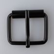 Buckle with roller 25 mm / oxid black