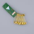 safety pin 21mm 12 pcs / gold