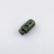 One-hole toggle stopper / khaki 327