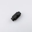 One-hole toggle stopper / black 332