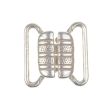 Metal bikini bra fastener / Nickel