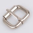 Buckle with roller 27 mm / Nickel Matt