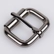 Buckle with roller 27 mm / Oxide Black