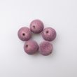 Velvet pearls 20 mm / 5 pc / 180 Bordeaux