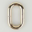 Metal ring oval 6/32x20 mm / Nickel