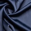 Plain polyester Crepe Satin / 88 Dark navy