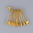safety pin 2/36mm 12 pcs / gold