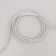 Metallic cord, 3 mm / white silver