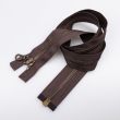 Metallic Zipper M5 open-ended 75 cm / 304 Brown- Oxide