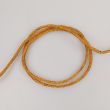 Metallic cord, 3 mm / natural gold