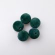 Velvet pearls 20 mm / 5 pc / 272 Green