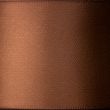 Double-sided satin ribbon 16 mm / 0869 Root Beer