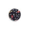 Fabric covered button / 21 mm