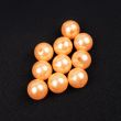 Mother-of-pearl pearls 14 mm / 281 Orange