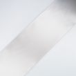 Wide Satin Ribbon / 012 Silver