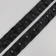 Satin Hooked Ribbon / Col. 14 Black