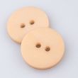 Simple button / 13 mm / Beige