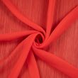 Crepe chiffon / Red