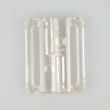 Plastic bikini bra fastener / 30 mm / 29201-30 Transparent