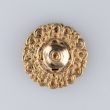 Fleur Shape Metal Snap 19 mm / Gold