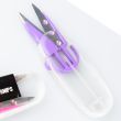 thread scissors in case / Purple