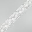 Cotton lace 7 / 42 mm / White