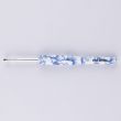 Crochet Hooks White floral / 5 mm