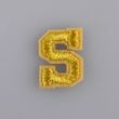 Iron-on motif /  letter S