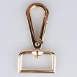 Carabiner 25 mm / Gold