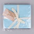 Plain fat quarter bundle, 5 pcs, 53x46 cm / Shades of Blue