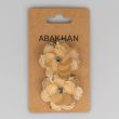 Beaded flower / Gold