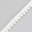 Pearl Lace Edge Trim 12mm / 1 m / White