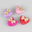 Heart Rhinestone Bead Pack / Mix 2