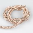 Rhinestone cord trim 6 mm / Gold