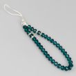 Beaded mini loop tie / Tumeroheline