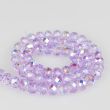 Faceted pearls 8 mm / Lilac