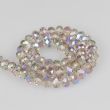 Faceted pearls 8 mm / Silver