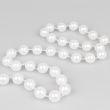 Pearl string 14 mm / White