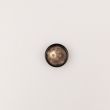 Round button with border / 20 mm / Light brown