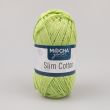 Cotton yarn Mocha Yarn Slim Cotton 50 g / 12 Pistachio