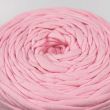 T-shirt yarn Mocha Yarn / Baby Pink