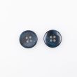 Simple button with shiny dots 15 mm / 7081 Dark Blue
