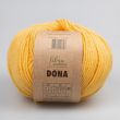 Merino wool yarn Fibra natura Dona 50 g / 02 Daffodil
