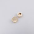 Round small button 11 mm / Light yellow