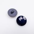 Shank button 20 mm / 25 Navy