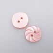 Simple button Orange Slice 15 mm / 5 Pale pink