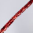 Elastic with sequins 18 mm / Red